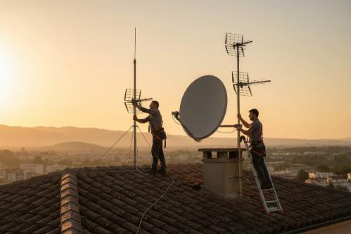 installare un'antenna satellitare