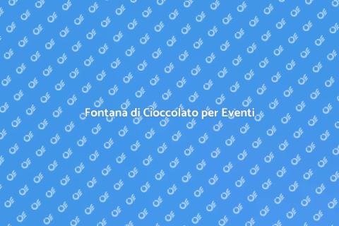 Affittare Fontana di Cioccolato
