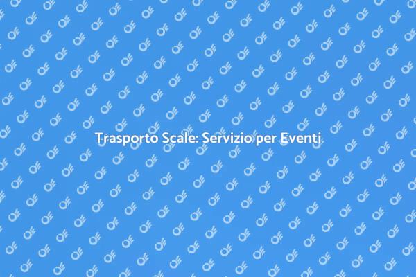 Trasporto Sicuro di Scale per Convegni