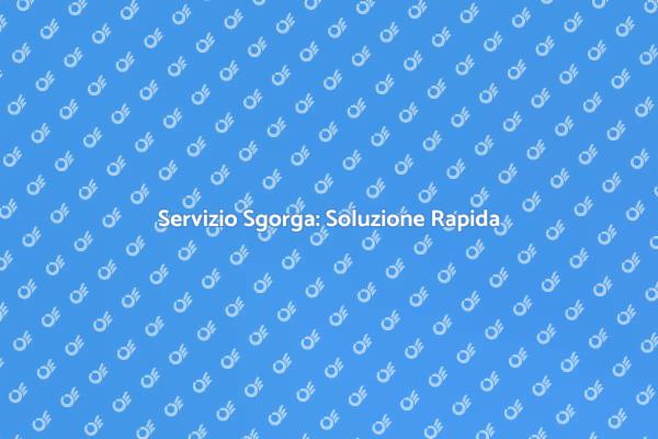 Sgorga: La Soluzione per i Tuoi Scarichi