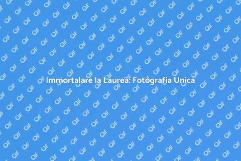 Sessione Fotografica di Laurea Magica