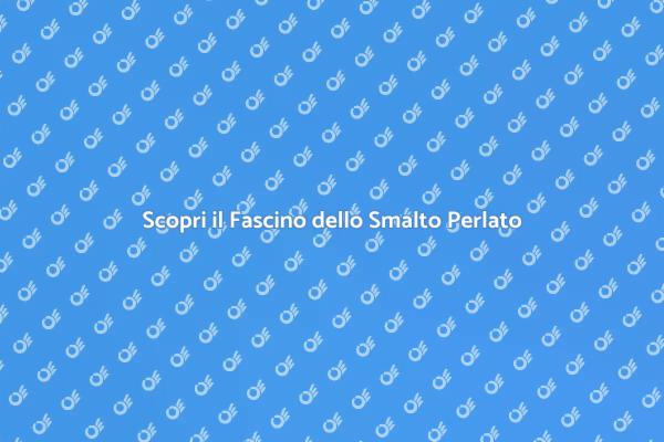 Brillare con una Manicure Perlata