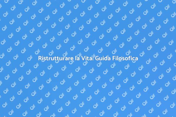 Scopri Te Stesso con una Guida Filosofica