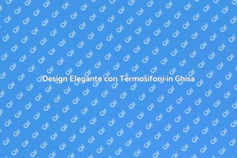 Camuffiate Termosifoni in Ghisa