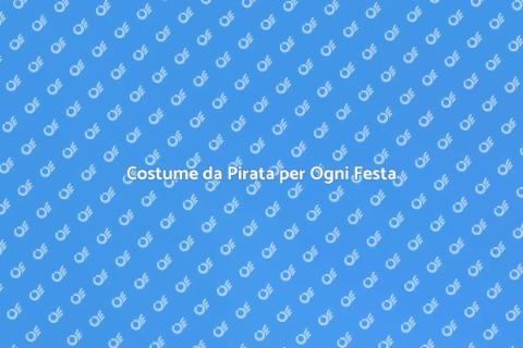 Noleggiare Costume da Pirata