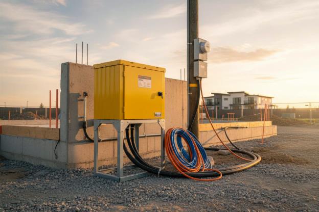 Allaccio Temporaneo: Energia e Acqua Immediata