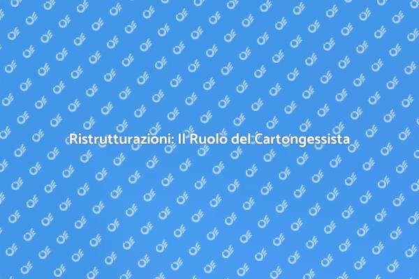Innovazione e Funzionalità con Cartongesso