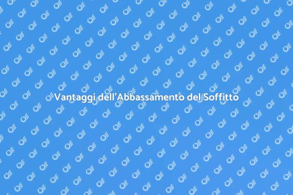 Trasforma il Tuo Spazio: Abbassare il Soffitto