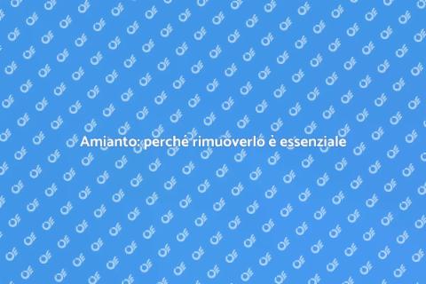 Rimozione amianto: sicurezza edilizia