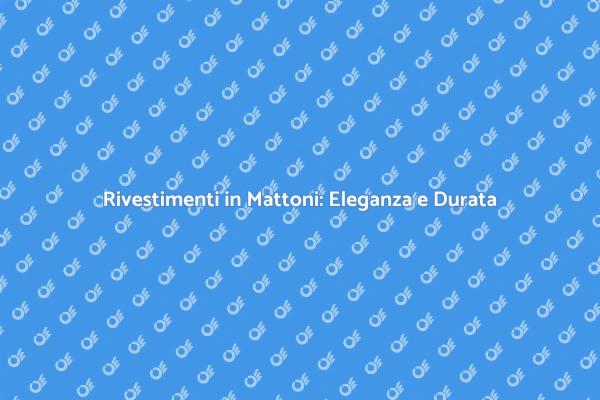 Rivestire Casa in Mattoni: Un'Idea Elegante