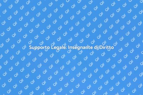 Insegnante di Diritto per Studenti