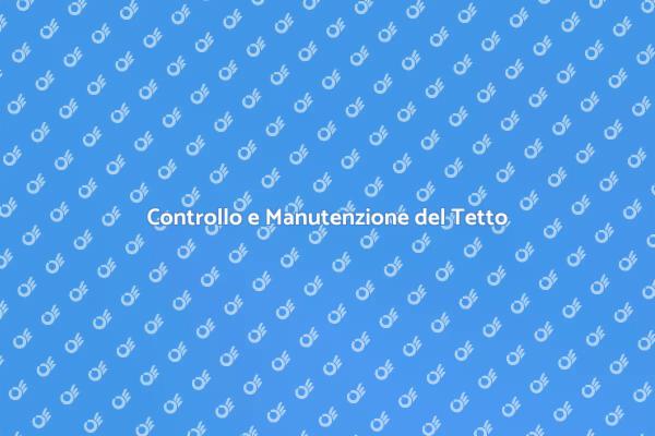 Mantieni Sicuro il Tetto della Tua Casa