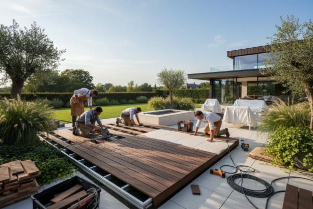 Quanto costa costruire un terrazzamento?