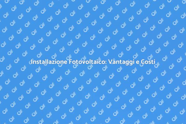 Sostenibilità e Risparmio Energetico