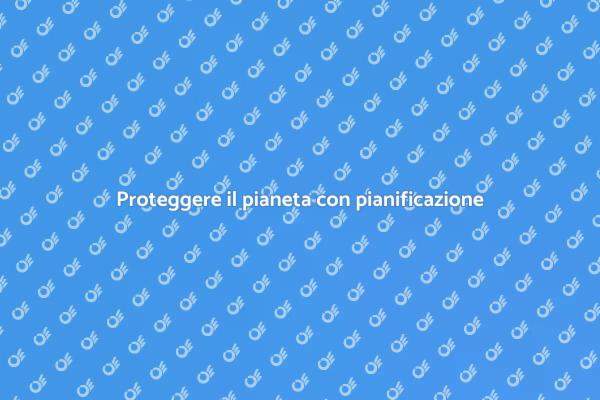 Pianificazione ambientale per il futuro