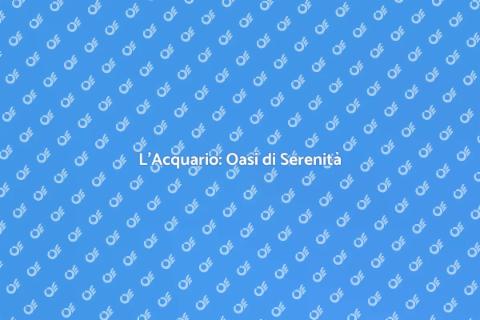 Acquario per Tranquillità Costante