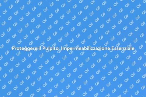 Impermeabilizzazione Pulpito Edificio Culto
