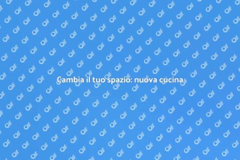 Rinnovare la cucina con un nuovo layout