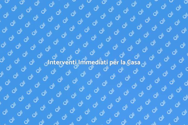 Urgenza nella Manutenzione della Casa
