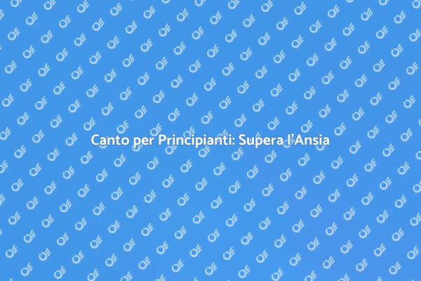 Canto: Libera la Tua Voce