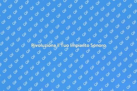 Sostituzione Sistema Sonoro di Qualità