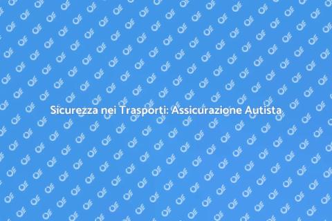 Assicurazione Autista Privato Sicura