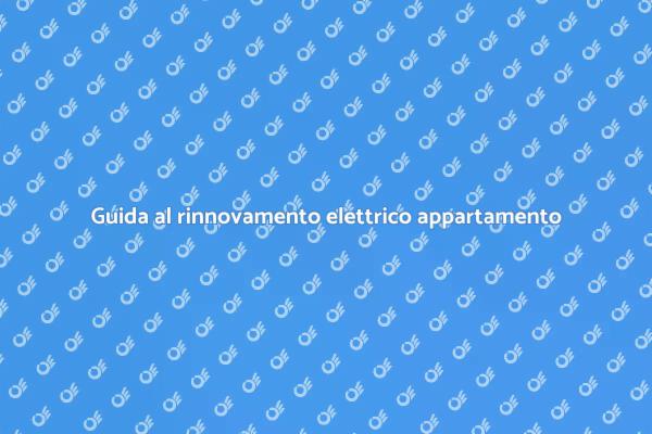 Rinnova l'impianto elettrico con noi