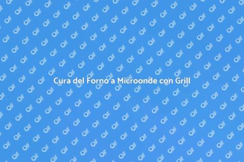 Manutenzione Forno a Microonde Grill