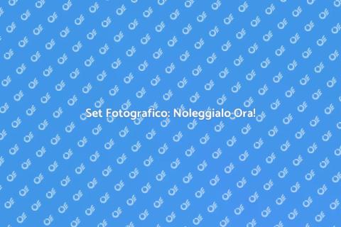 Noleggiare un Set Fotografico Completo