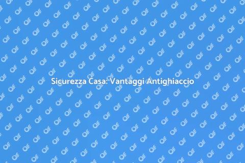 Trattamento Antighiaccio per Casa Sicura