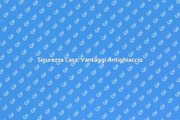 Proteggi la Tua Casa con Antighiaccio