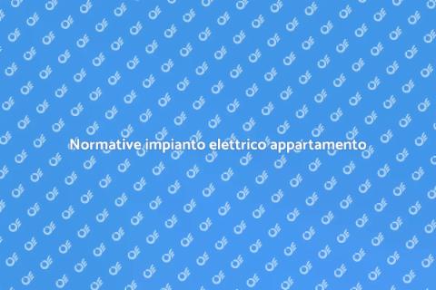 Adeguare impianto elettrico appartamento