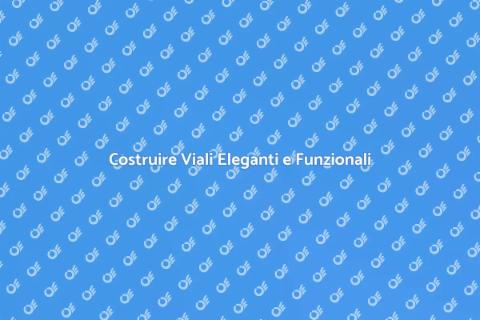 Pavimentazioni Esterno: Eleganza e Funzionalità