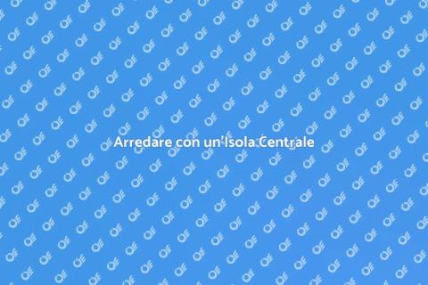 Isola Centrale per Esposizione Capi