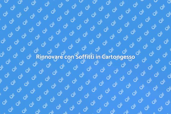 Trasforma i Tuoi Spazi con Cartongesso