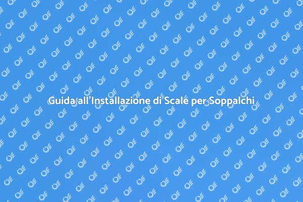 Installazione Scale per Soppalchi Facile