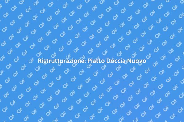 Rinnova il Tuo Piatto Doccia Facile
