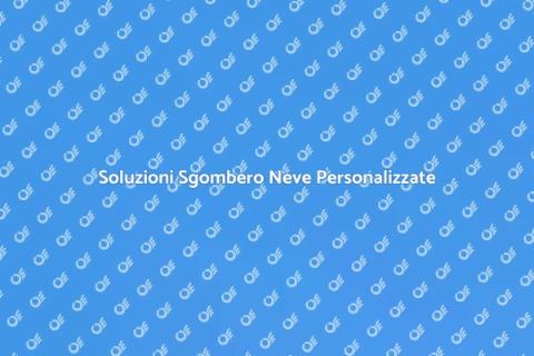 Sgombero Neve Personalizzato per Inverno