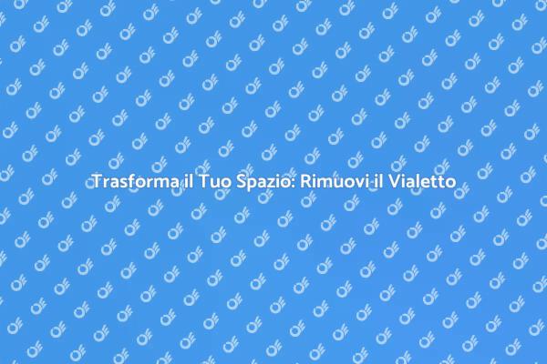 Guida alla Rimozione di un Vialetto