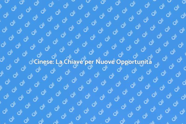 Impara il Cinese: Un Viaggio Culturale