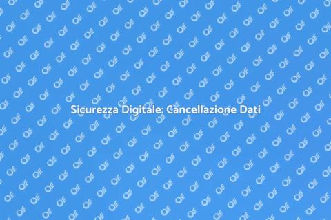 Cancellazione Professionale Dati Sicuri