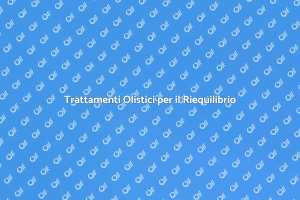 Armonia e Riequilibrio Energetico