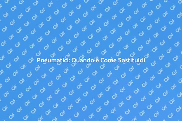 Come Sostituire un Pneumatico in Sicurezza