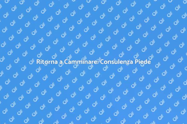 Soluzioni per Infortuni al Piede