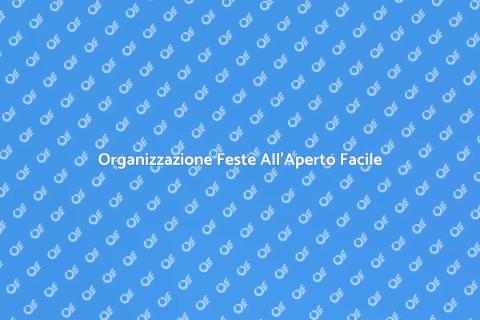 Supporto per Festeggiamenti all'Aperto