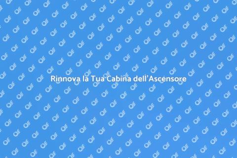 Aggiornamento Cabina Ascensore Moderno