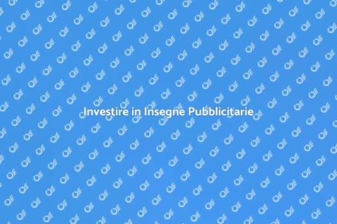 Insegna Pubblicitaria per Aziende