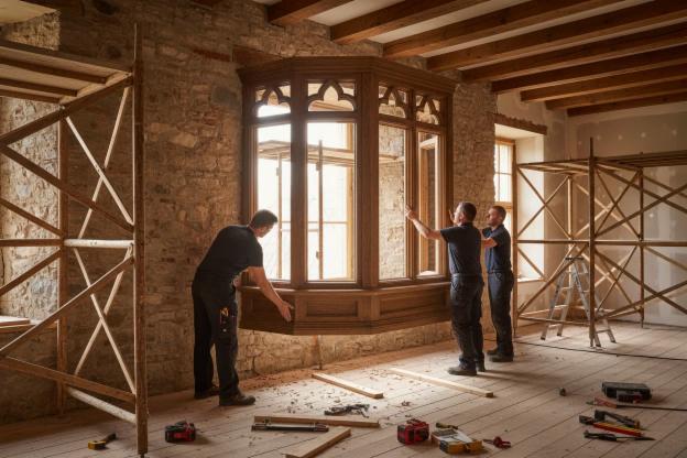 Quanto costa installare finestre a golfo in legno?