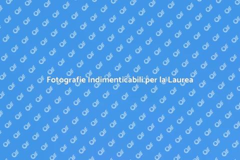 Sessione Fotografica per la Laurea