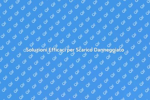 Riparare una Linea di Scarico Facile
